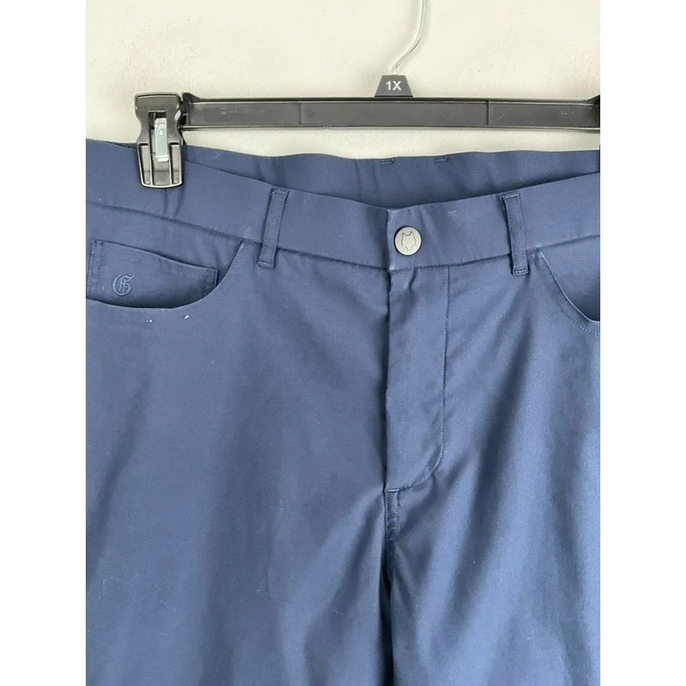Greyson Amagansett 5-Pocket Golf Pants Light Stretch Blue Mens Size 36x32‎
